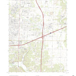 United States Geological Survey Joplin East, MO (2021, 24000-Scale) digital map