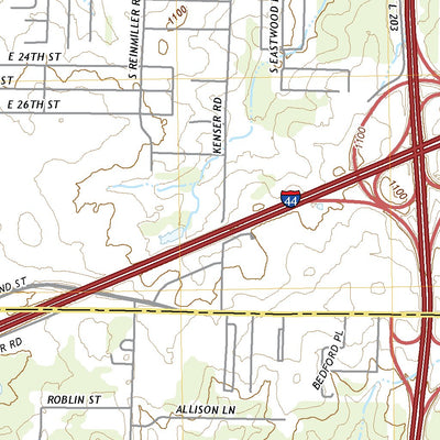 United States Geological Survey Joplin East, MO (2021, 24000-Scale) digital map