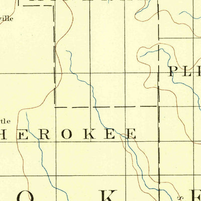 United States Geological Survey Joplin, MO-KS (1886, 125000-Scale) digital map