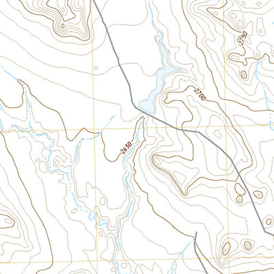 United States Geological Survey Jordan NE, MT (2020, 24000-Scale) digital map