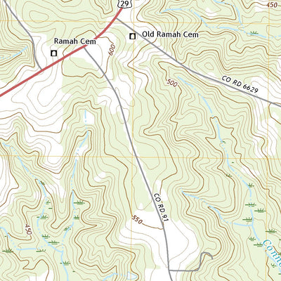 United States Geological Survey Josie, AL (2020, 24000-Scale) digital map