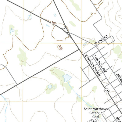 United States Geological Survey Jourdanton, TX (2022, 24000-Scale) digital map