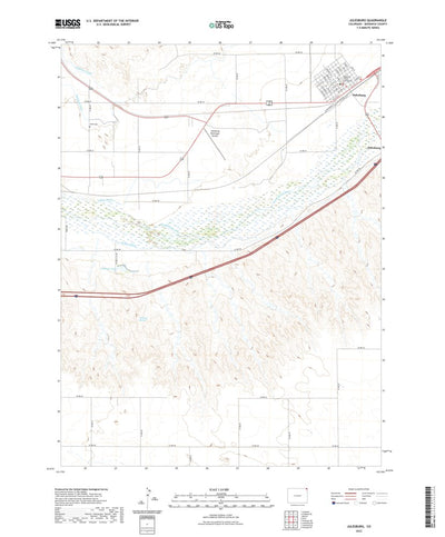 United States Geological Survey Julesburg, CO (2022, 24000-Scale) digital map