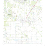 United States Geological Survey Juliff, TX (2022, 24000-Scale) digital map