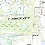 United States Geological Survey Juliff, TX (2022, 24000-Scale) digital map