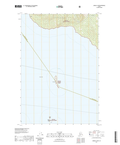 United States Geological Survey Juneau A-4 NW, AK (2021, 25000-Scale) digital map