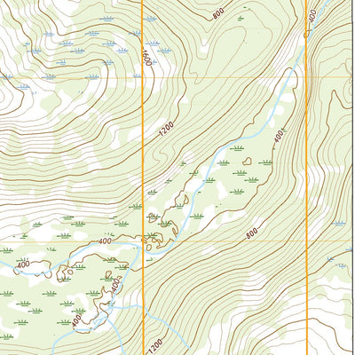 United States Geological Survey Juneau B-4 NW, AK (2021, 25000-Scale) digital map