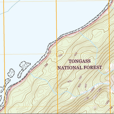 United States Geological Survey Juneau B-6 SW, AK (2021, 25000-Scale) digital map