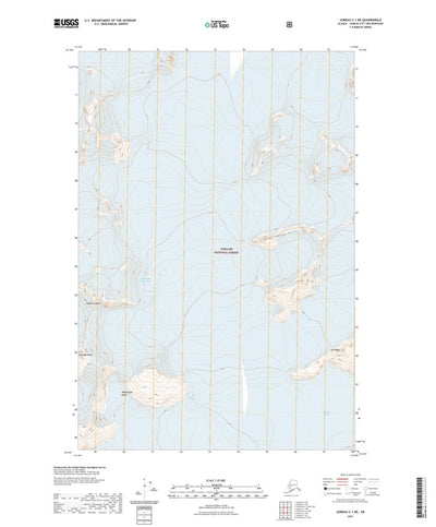 United States Geological Survey Juneau C-1 NE, AK (2021, 25000-Scale) digital map