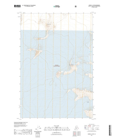 United States Geological Survey Juneau C-1 NW, AK (2021, 25000-Scale) digital map