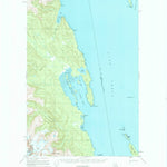 United States Geological Survey Juneau C-4, AK (1949, 63360-Scale) digital map