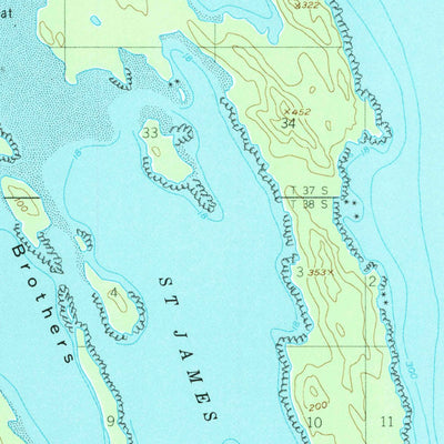United States Geological Survey Juneau C-4, AK (1949, 63360-Scale) digital map