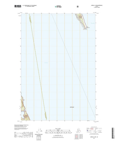 United States Geological Survey Juneau C-4 NE, AK (2021, 25000-Scale) digital map
