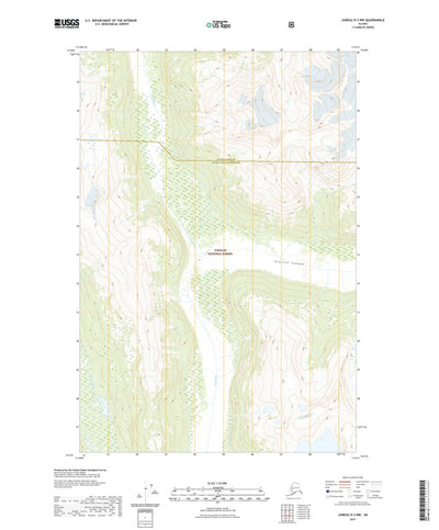 United States Geological Survey Juneau D-3 NW, AK (2021, 25000-Scale) digital map