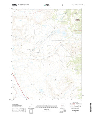 United States Geological Survey Juniata Reservoir, CO (2022, 24000-Scale) digital map