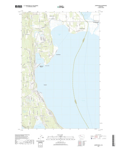United States Geological Survey Juniper Beach, WA (2020, 24000-Scale) digital map