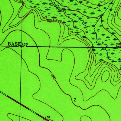 United States Geological Survey Juniper Creek, FL (1945, 24000-Scale) digital map