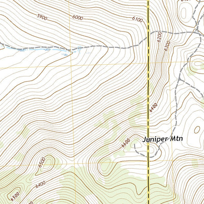 United States Geological Survey Juniper Mountain, OR (2020, 24000-Scale) digital map