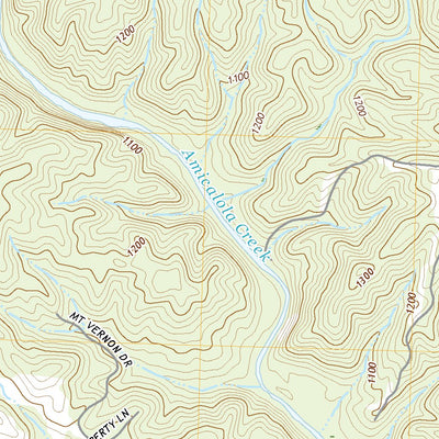United States Geological Survey Juno, GA (2020, 24000-Scale) digital map