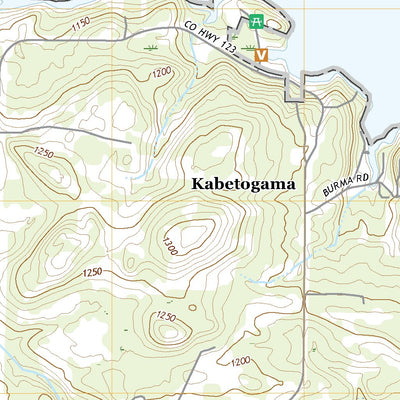 United States Geological Survey Kabetogama, MN (2022, 24000-Scale) digital map