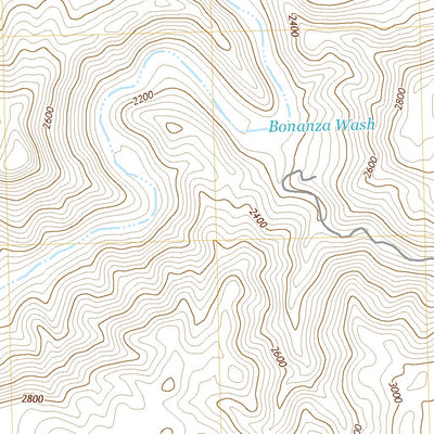 United States Geological Survey Kaiser Spring, AZ (2021, 24000-Scale) digital map