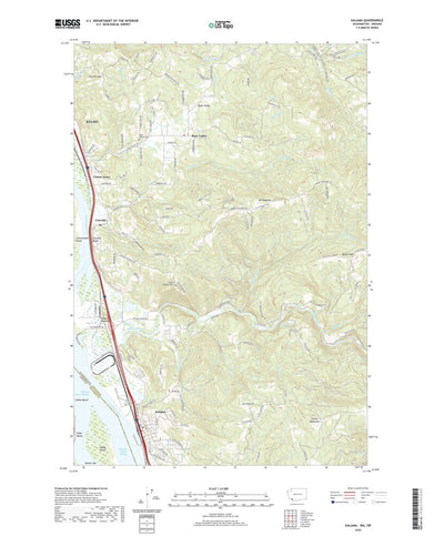 United States Geological Survey Kalama, WA (2020, 24000-Scale) digital map