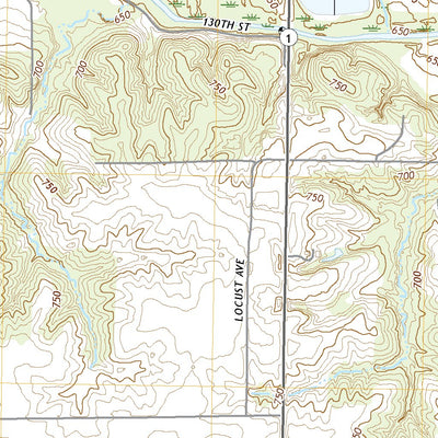 United States Geological Survey Kalona, IA (2022, 24000-Scale) digital map