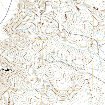 United States Geological Survey Kanda, WY (2021, 24000-Scale) digital map