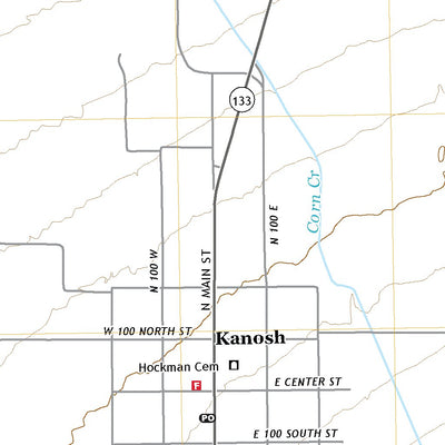 United States Geological Survey Kanosh, UT (2020, 24000-Scale) digital map