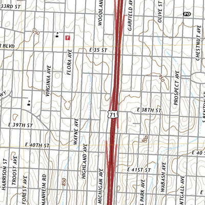 United States Geological Survey Kansas City, MO (2021, 24000-Scale) digital map