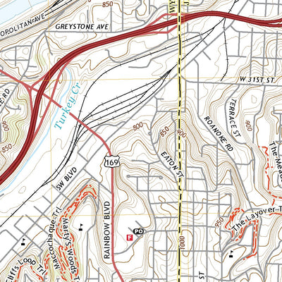 United States Geological Survey Kansas City, MO (2021, 24000-Scale) digital map