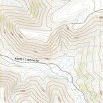 United States Geological Survey Kappes Canyon, WY (2021, 24000-Scale) digital map