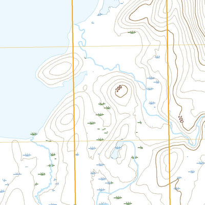 United States Geological Survey Karluk A-1 SE, AK (2021, 25000-Scale) digital map
