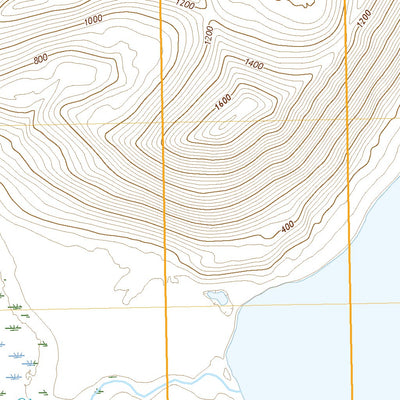 United States Geological Survey Karluk A-1 SW, AK (2021, 25000-Scale) digital map