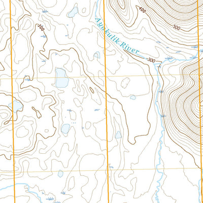 United States Geological Survey Karluk B-2 NW, AK (2021, 25000-Scale) digital map