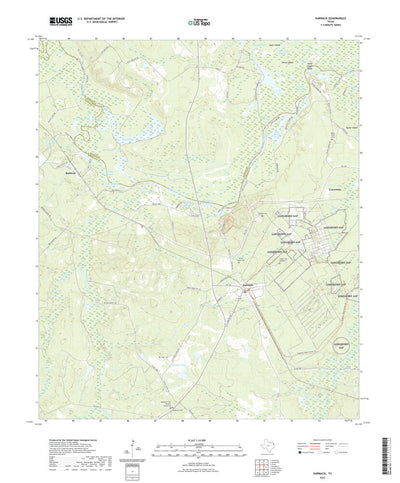 United States Geological Survey Karnack, TX (2022, 24000-Scale) digital map