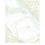 United States Geological Survey Kaskaskia, IL (2021, 24000-Scale) digital map