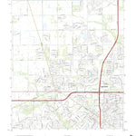 United States Geological Survey Katy, TX (2022, 24000-Scale) digital map