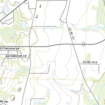 United States Geological Survey Kaufman, TX (2022, 24000-Scale) digital map