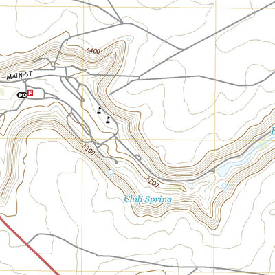 United States Geological Survey Keams Canyon, AZ (2021, 24000-Scale) digital map