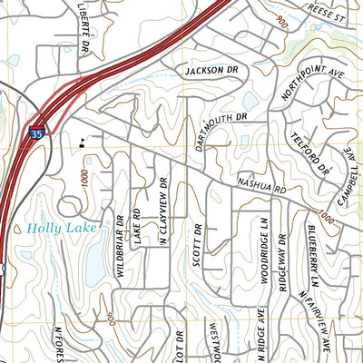United States Geological Survey Kearney SW, MO (2021, 24000-Scale) digital map