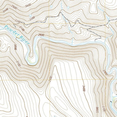 United States Geological Survey Keating NW, OR (2020, 24000-Scale) digital map