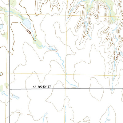 United States Geological Survey Keighley, KS (2022, 24000-Scale) digital map