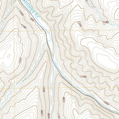 United States Geological Survey Kellogg Creek, WA (2020, 24000-Scale) digital map