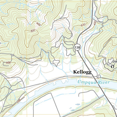 United States Geological Survey Kellogg, OR (2020, 24000-Scale) digital map