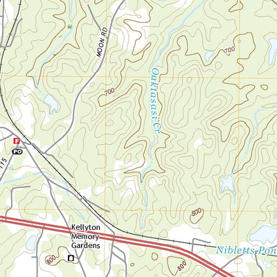United States Geological Survey Kellyton, AL (2020, 24000-Scale) digital map