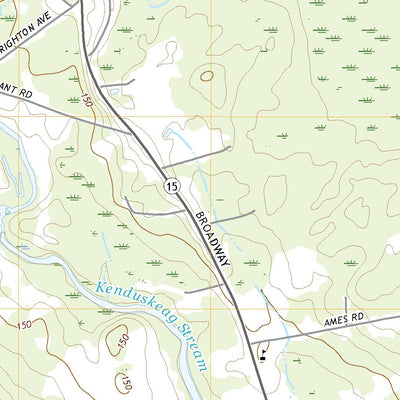 United States Geological Survey Kenduskeag, ME (2021, 24000-Scale) digital map