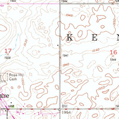United States Geological Survey Kenmare, ND (1948, 24000-Scale) digital map
