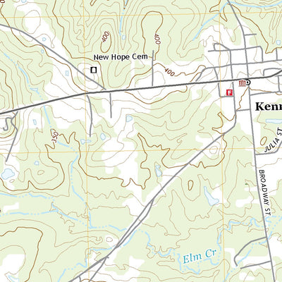 United States Geological Survey Kennard, TX (2022, 24000-Scale) digital map