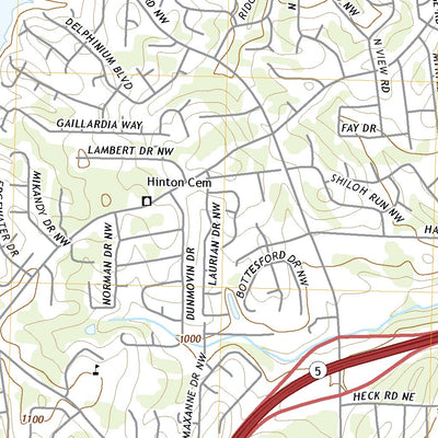 United States Geological Survey Kennesaw, GA (2020, 24000-Scale) digital map